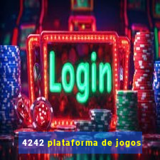 4242 plataforma de jogos